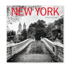 2025 New York Mini Wall Calendar