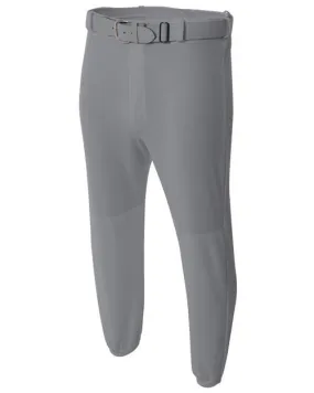 A4 ADULT DOUBLE PLAY BASEBALL PANTS-GREY