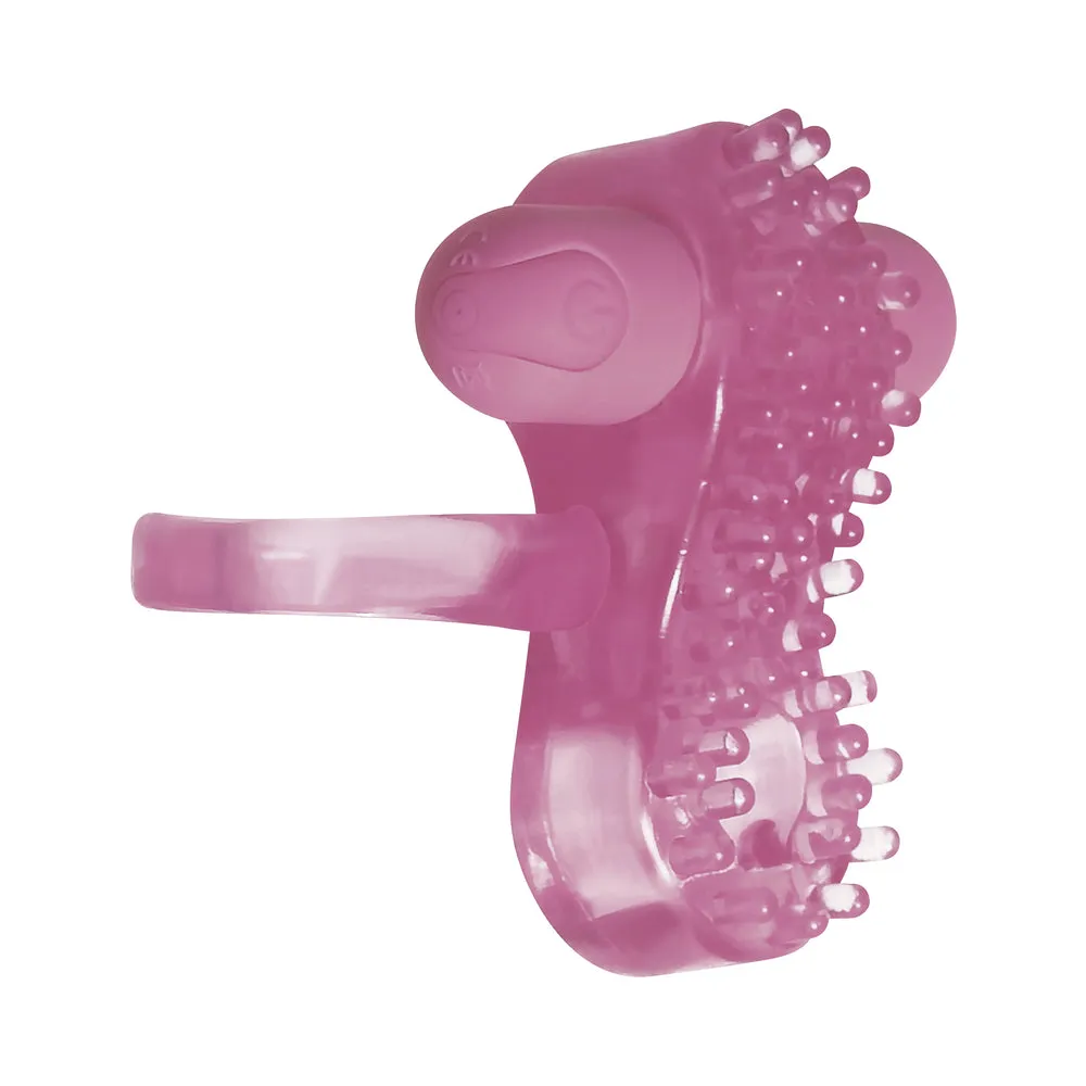 Adam & Eve Couples Enhancer Rechargeable Cock Ring - Pink