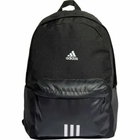 adidas Classic Badge of Sport 3 Stripes Backpack - Black