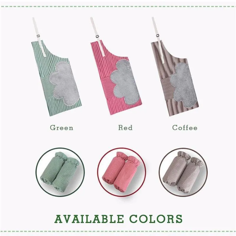 Adjustable Erasable Waterproof Kitchen Apron