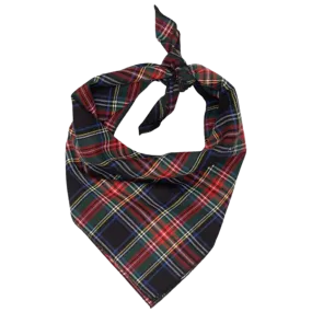 Bandana | Black Stewart Plaid