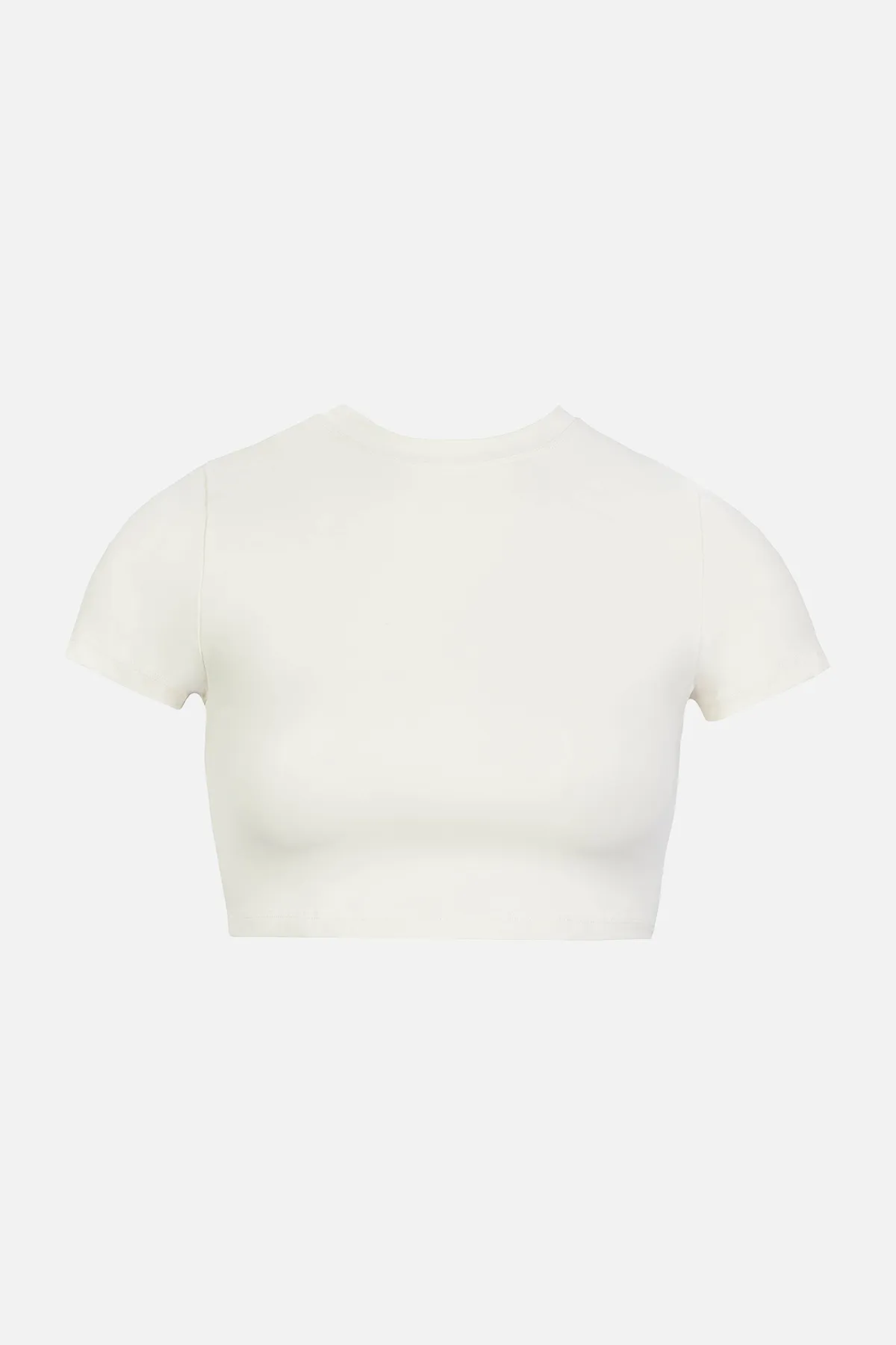 Base Sculpting Cropped T Shirt - Tofu