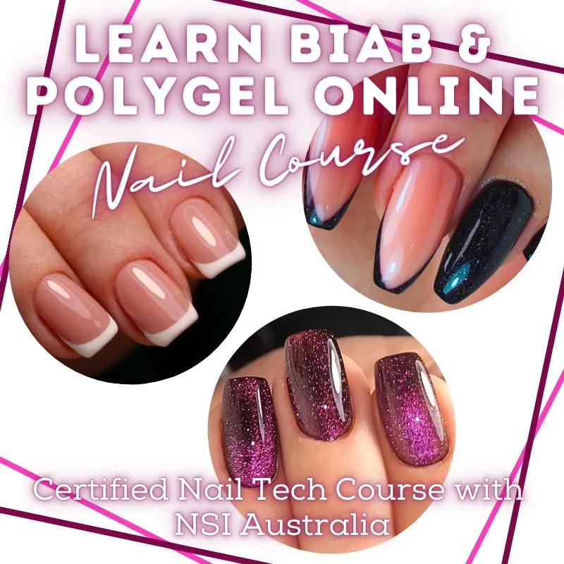 BIAB, Hard Gel and Polygel Nail Course Online