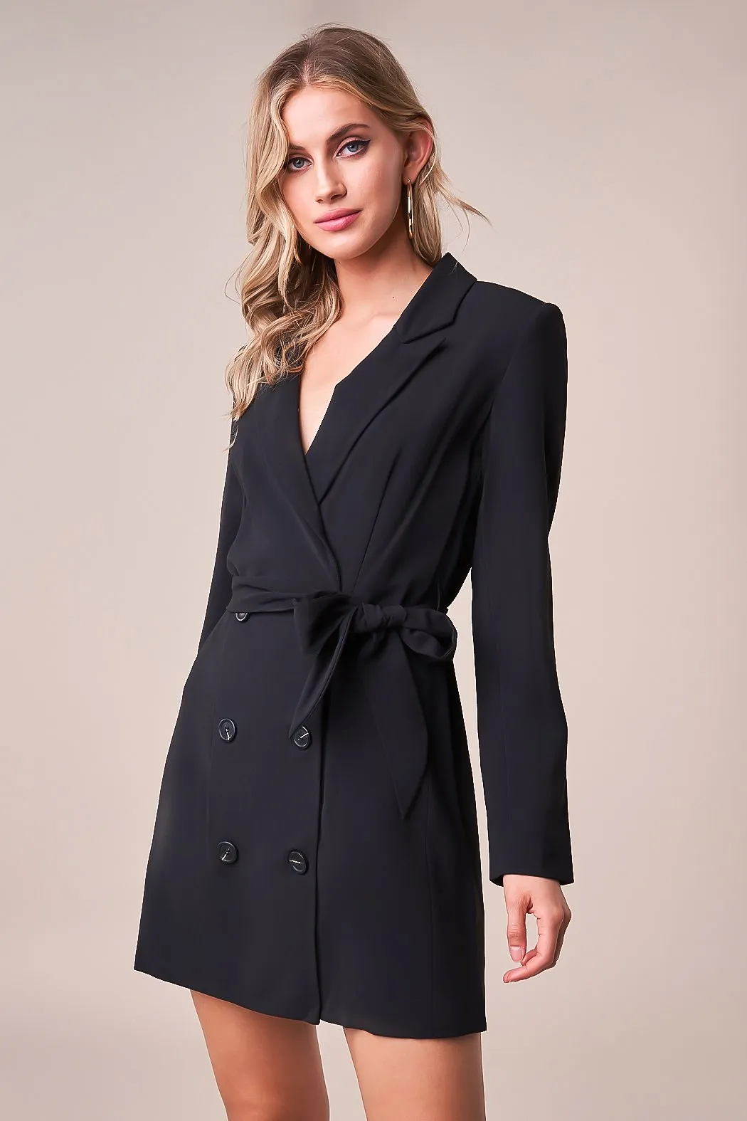 Black Beauty Blazer Dress