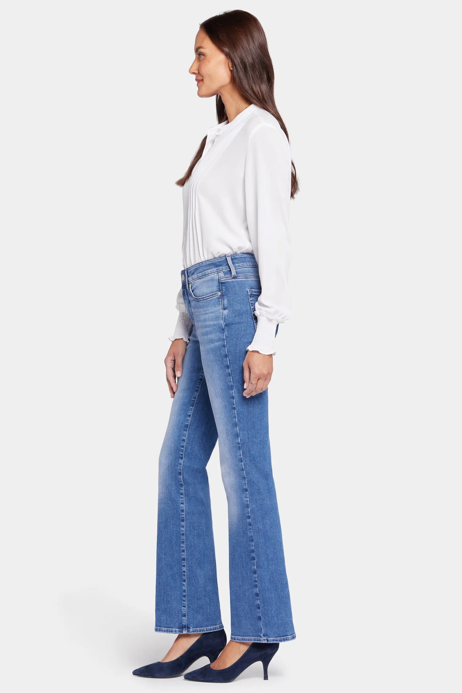 Blake Slim Flared Jeans In Petite - Stunning