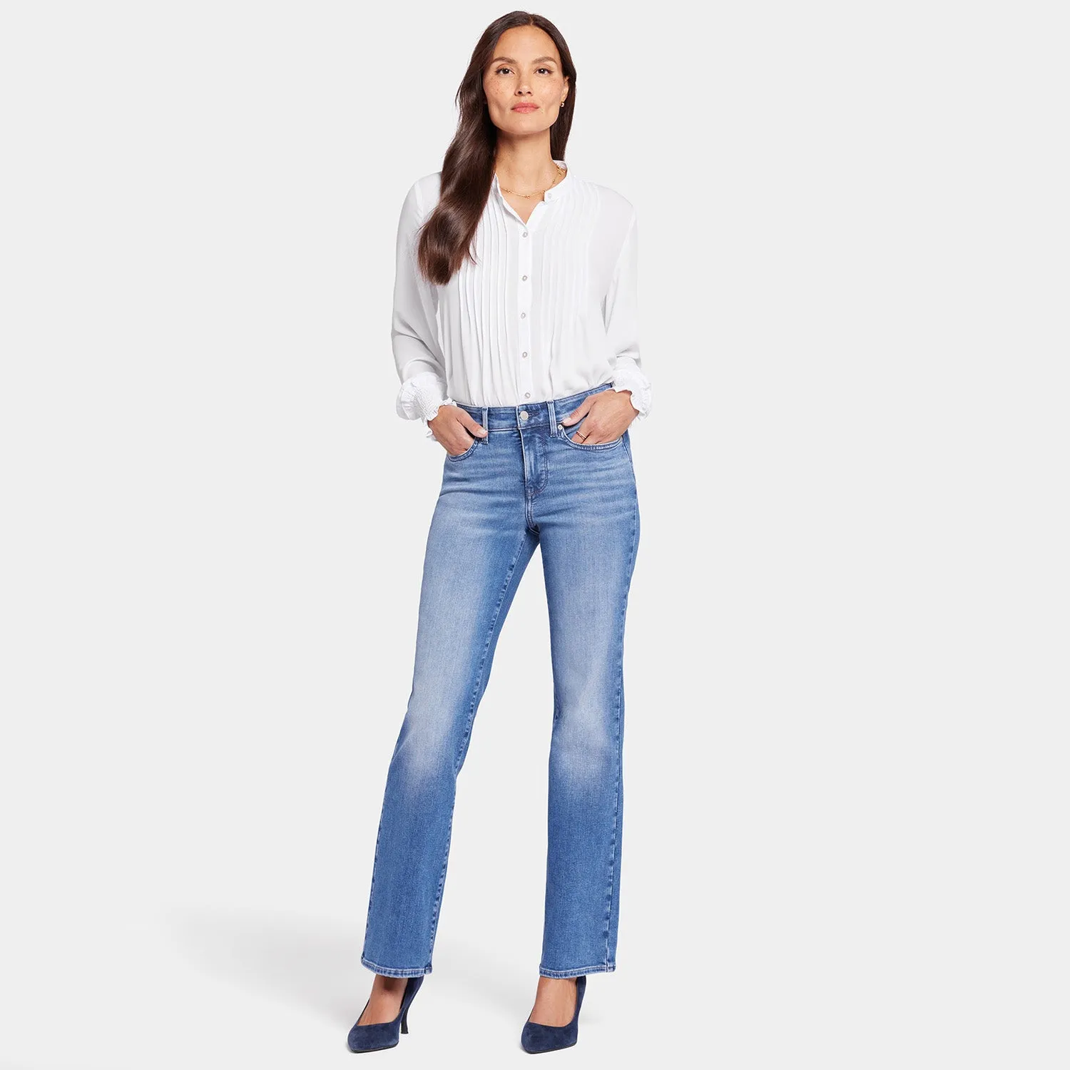 Blake Slim Flared Jeans In Petite - Stunning