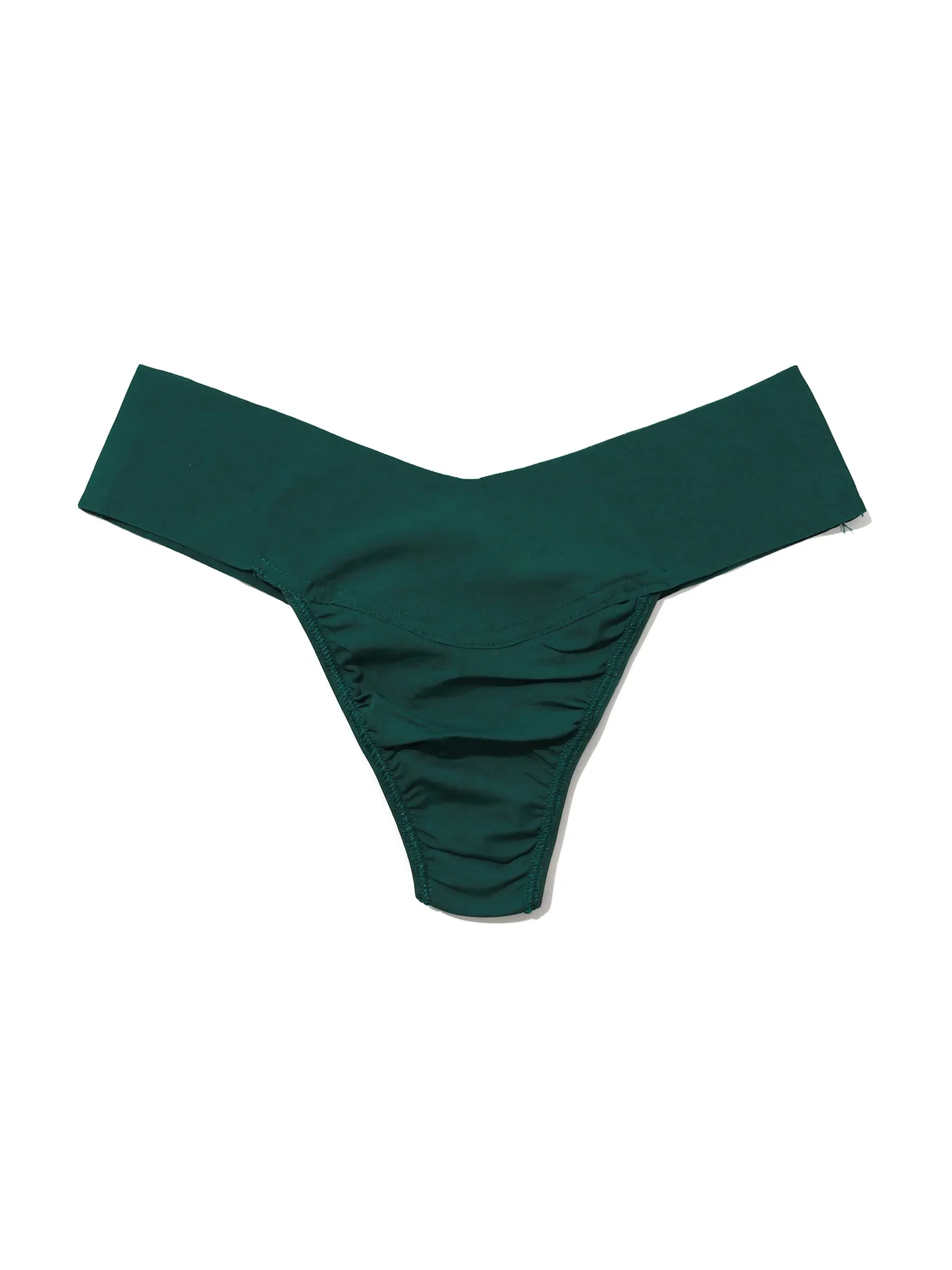 BreatheSoft® Natural Rise Thong Great Heights Green