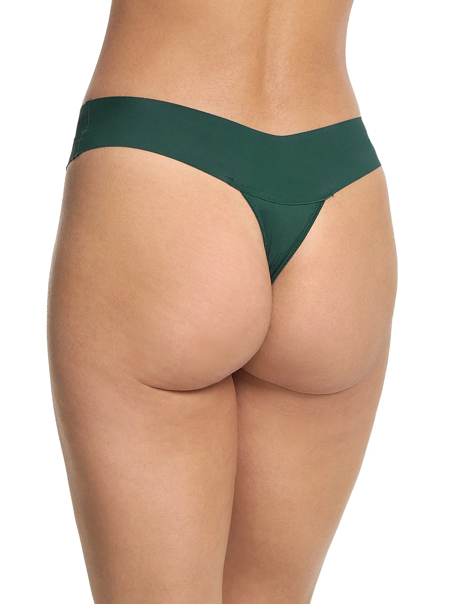 BreatheSoft® Natural Rise Thong Great Heights Green