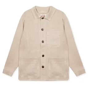 Burrows & Hare Linen Jacket - Ecru