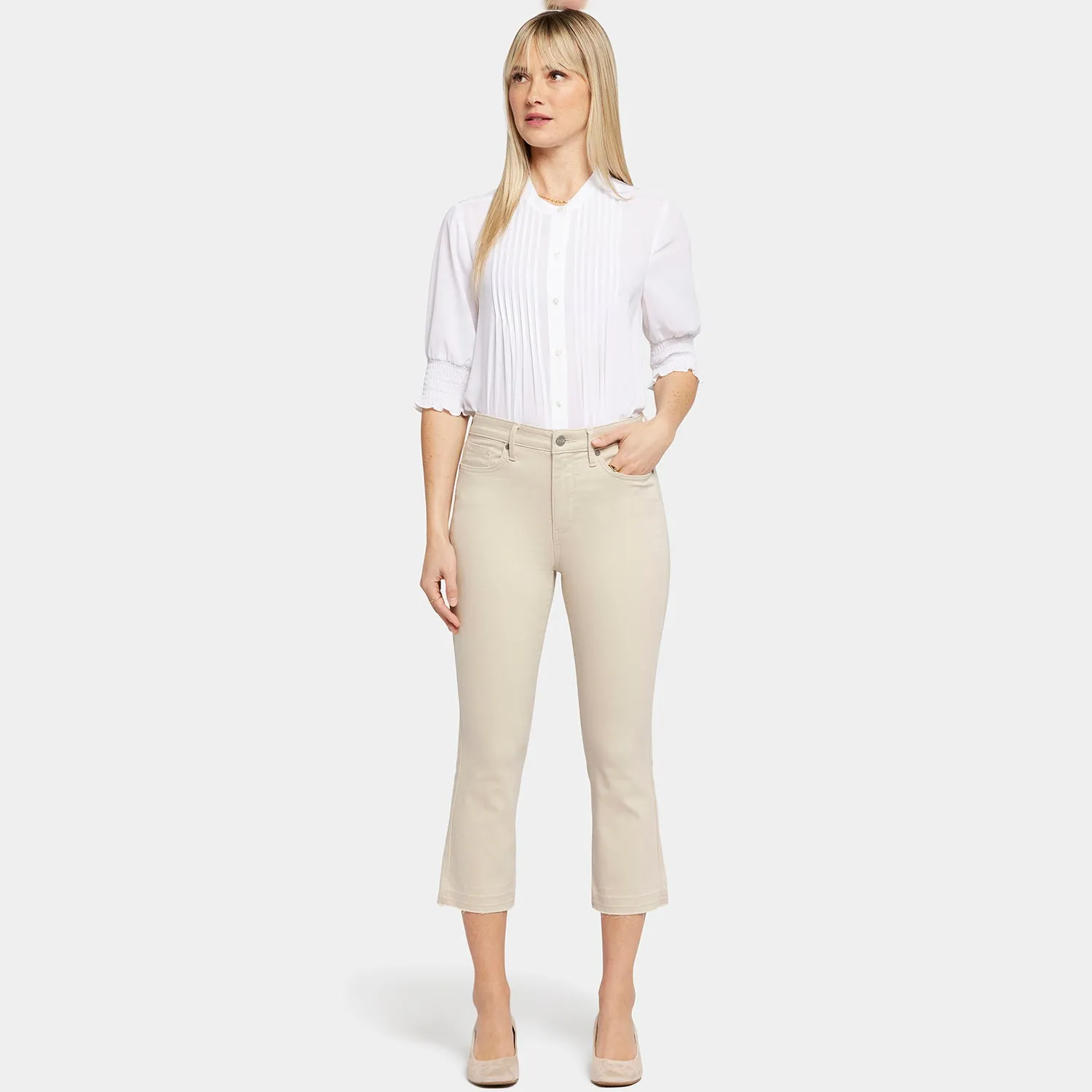 Chloe Capri Jeans - Feather