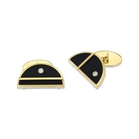 Half Moon Cufflinks