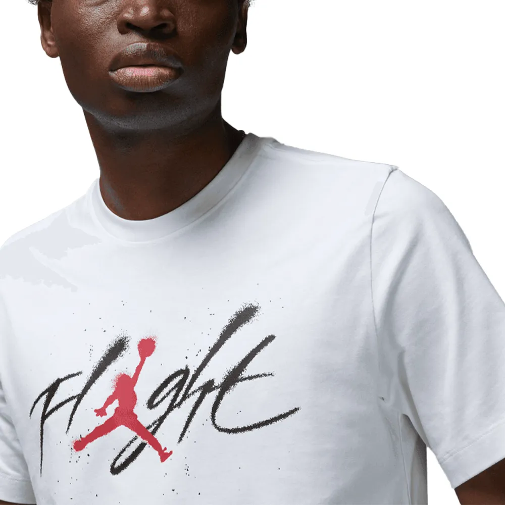 Jordan Graphic T-Shirt 'White/Black/Gym Red'