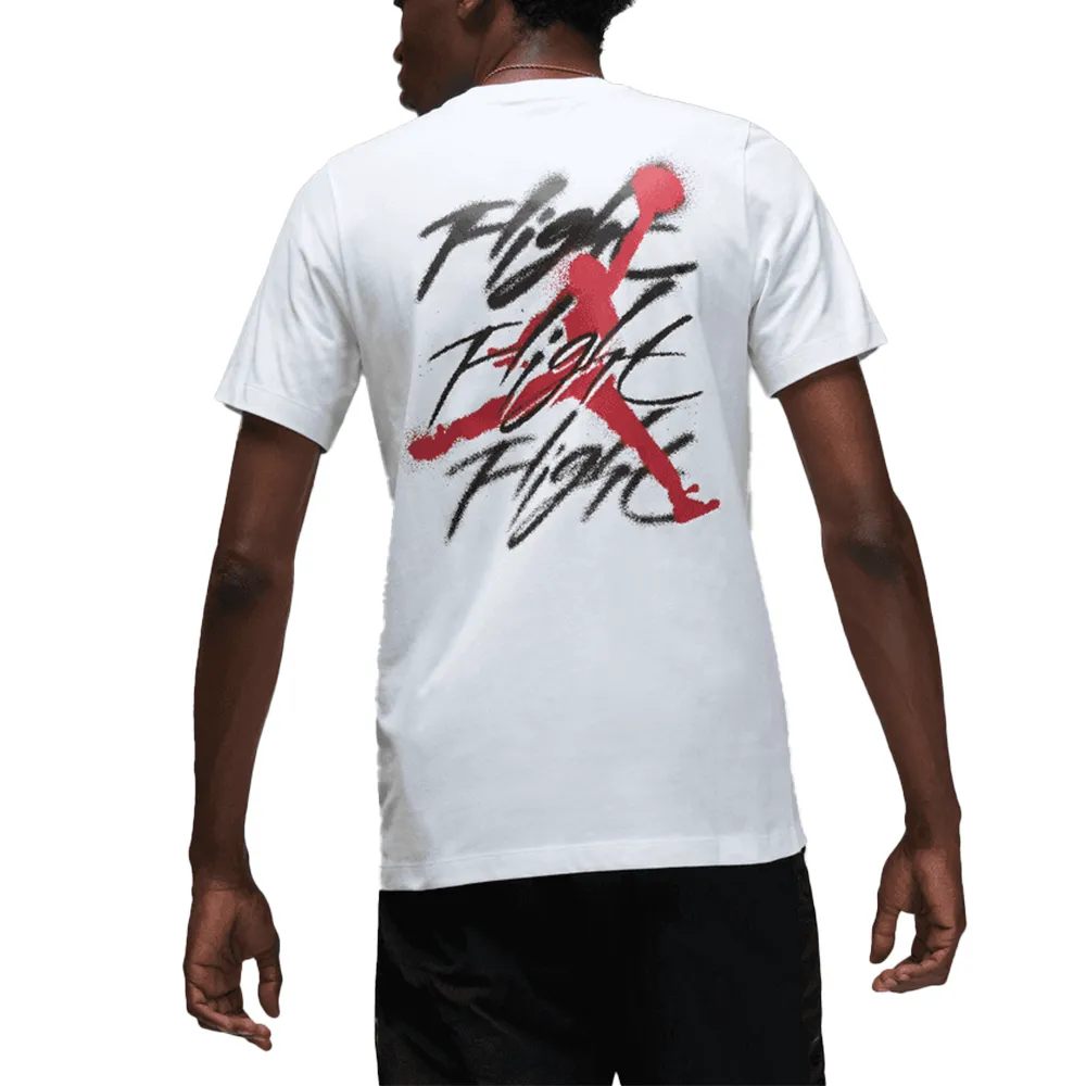 Jordan Graphic T-Shirt 'White/Black/Gym Red'