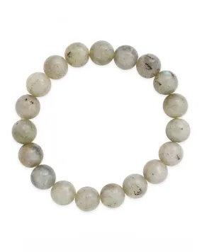 Labradorite Beaded Stretch Bracelet