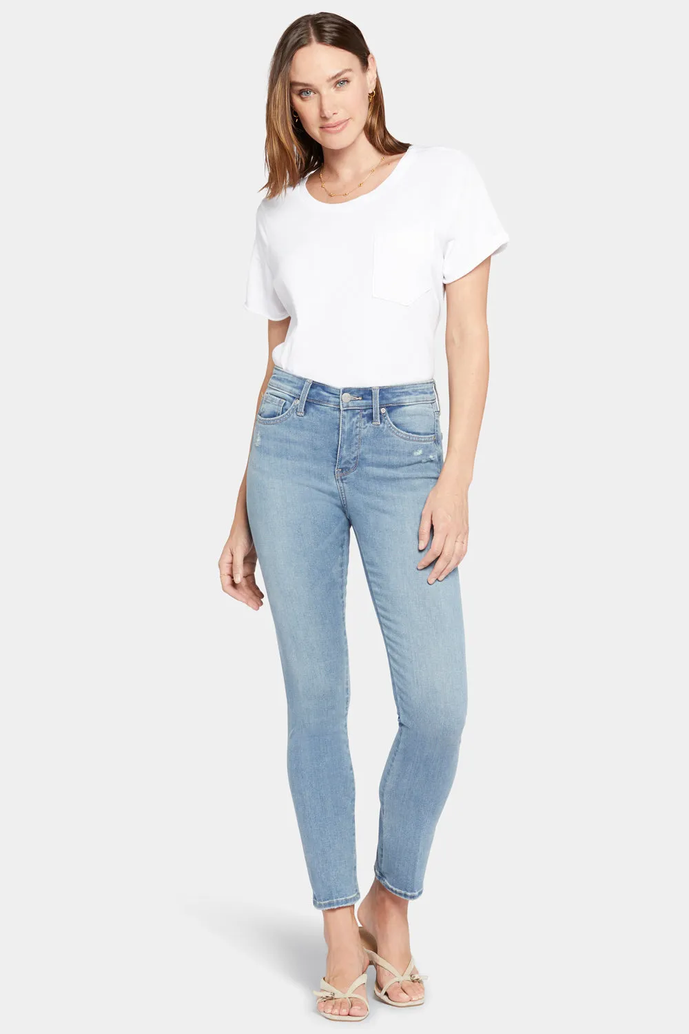 Le Silhouette Sheri Slim Jeans - Angel