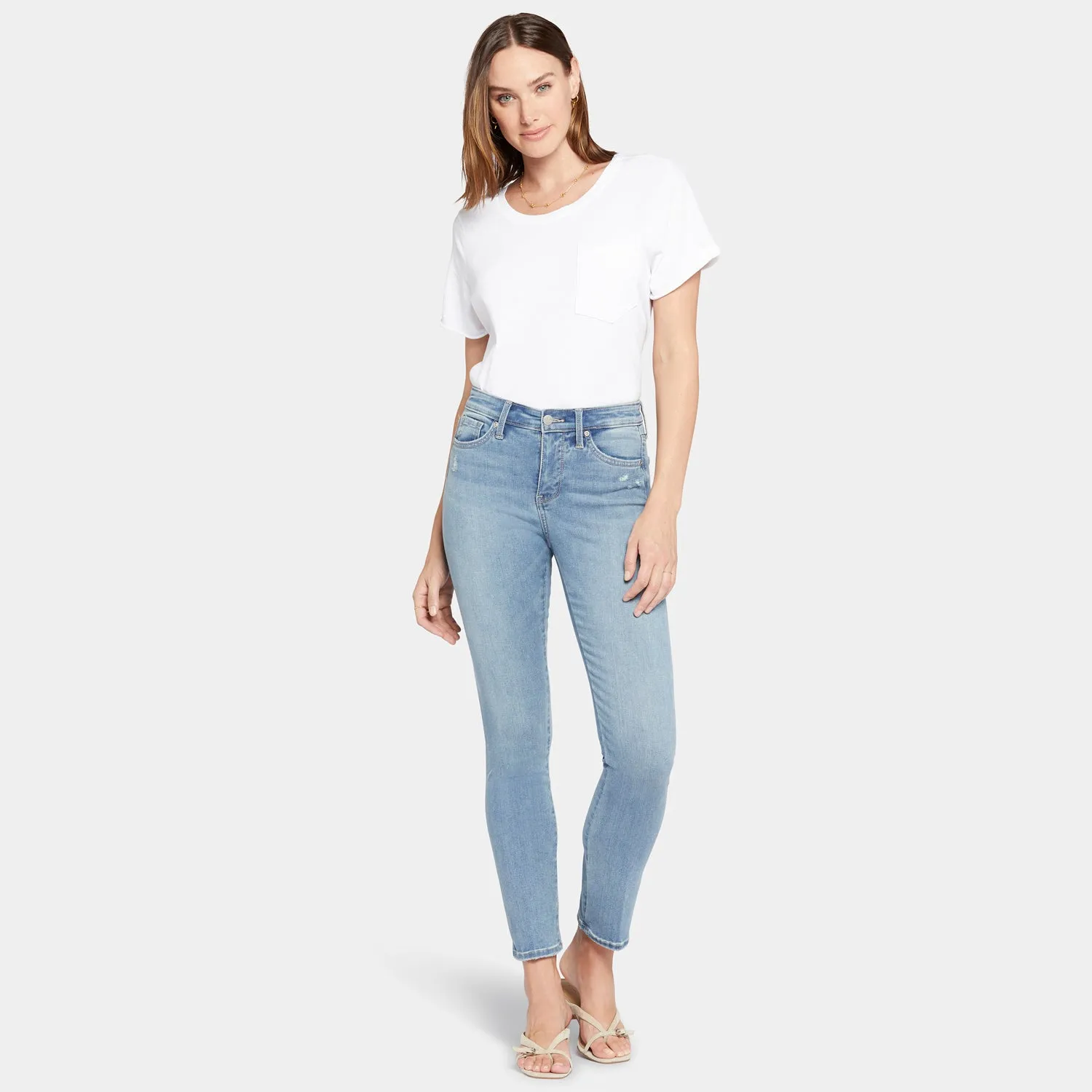 Le Silhouette Sheri Slim Jeans - Angel