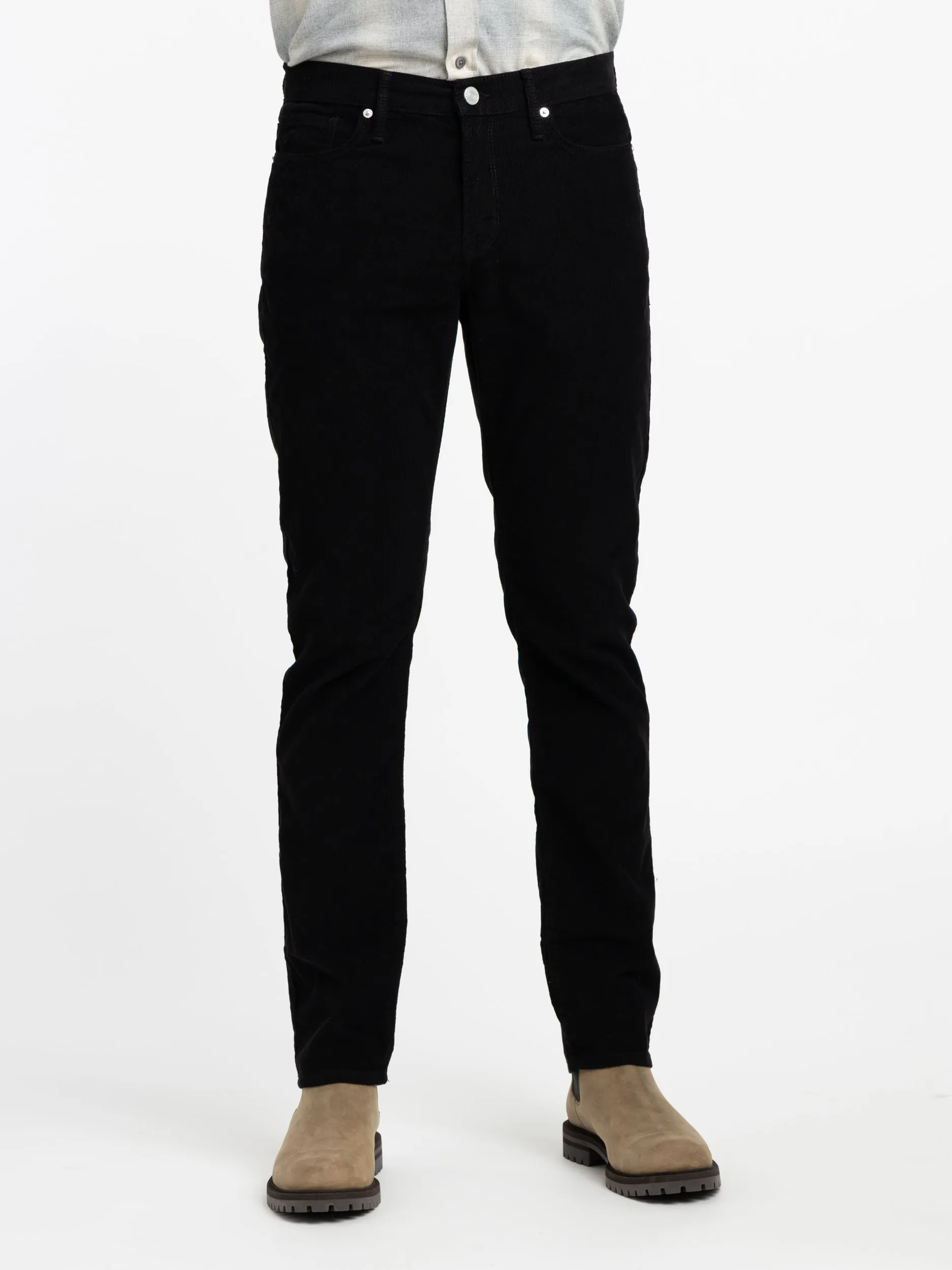 L'Homme Slim Mid-Rise Corduroy Pant