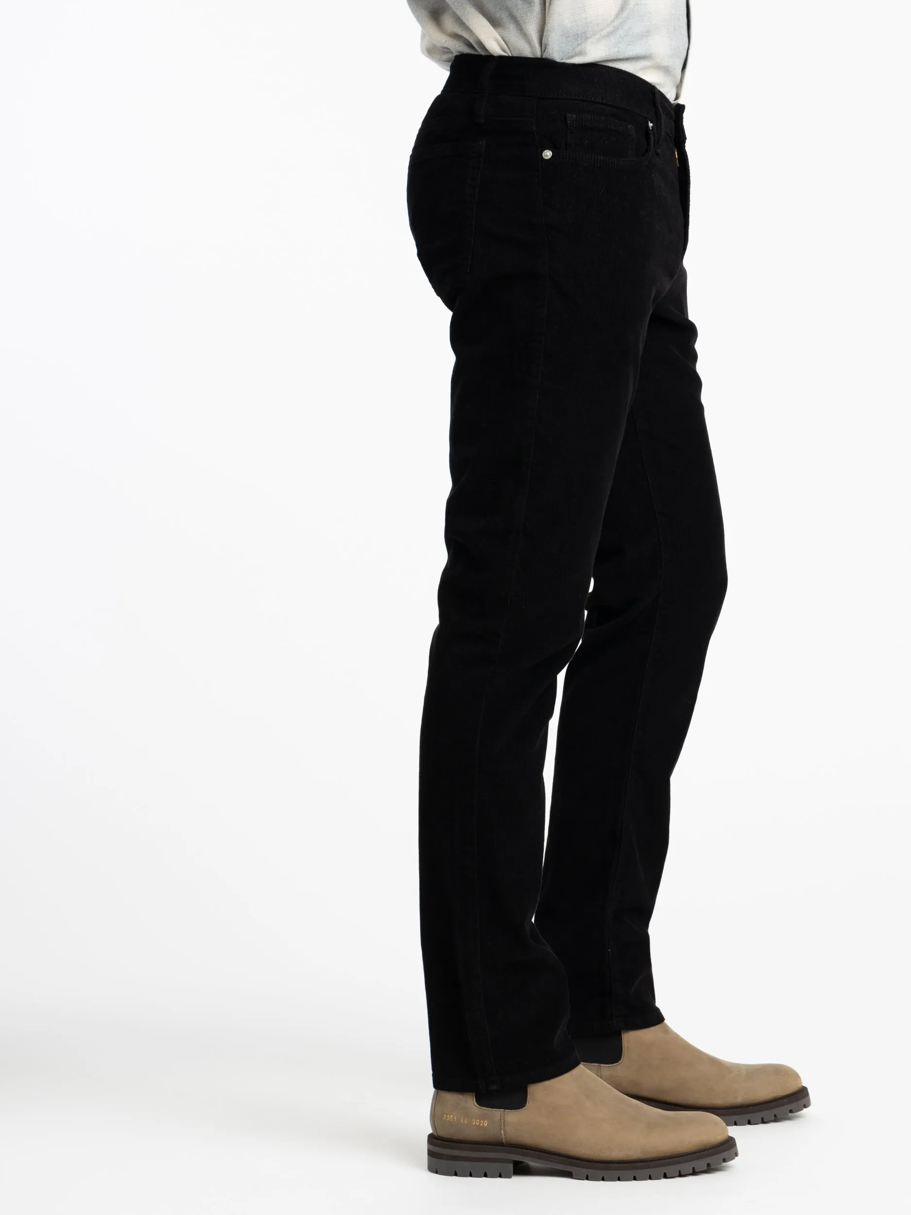 L'Homme Slim Mid-Rise Corduroy Pant