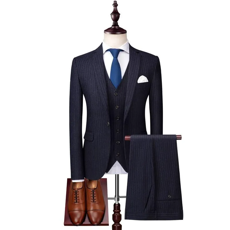 Men's Classic Suits (Jacket Pants Vest), #001