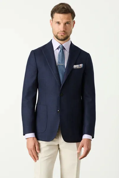 M.J. Bale - Chilton Suit Jacket - Navy