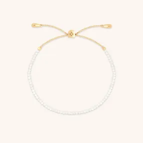 Moonstone Gemstone Bracelet in 9k Gold