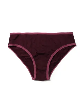 MoveCalm™ Rouched Brief Dried Cherry Red Sale