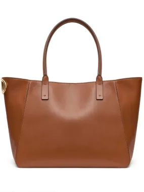 NAPPA CALFSKIN VLOGO SIDE TOTE BAG