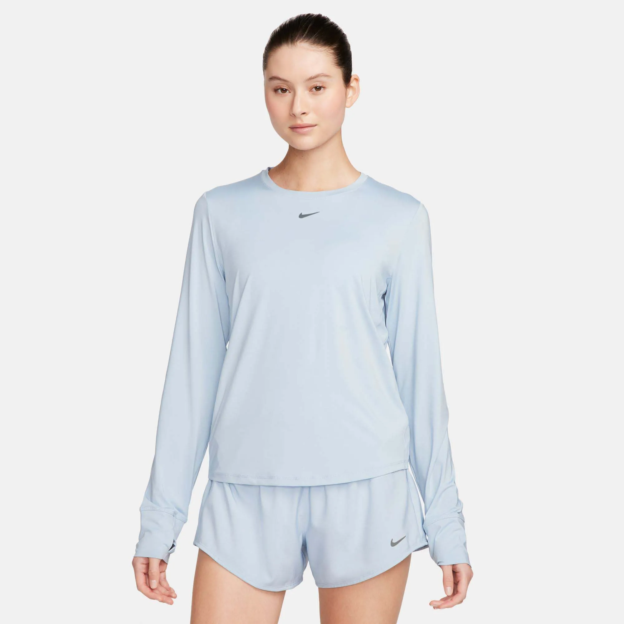 Nike | Women's One Classic Dri-FIT Long-Sleeve Top - Lt Armory Blue