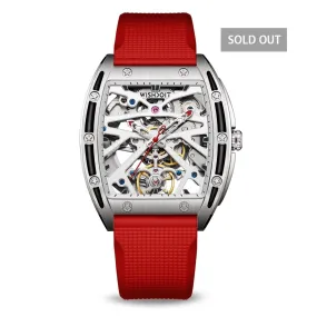 Pirate | Urca-Silvery Red Watch