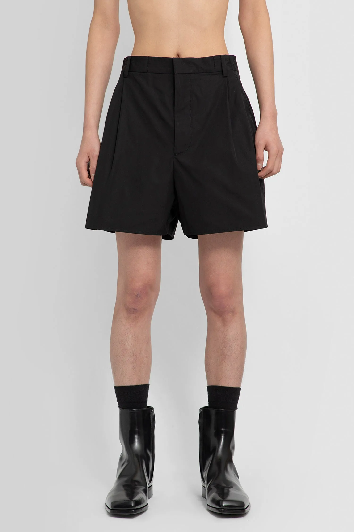 PRADA MAN BLACK SHORTS & SKIRTS