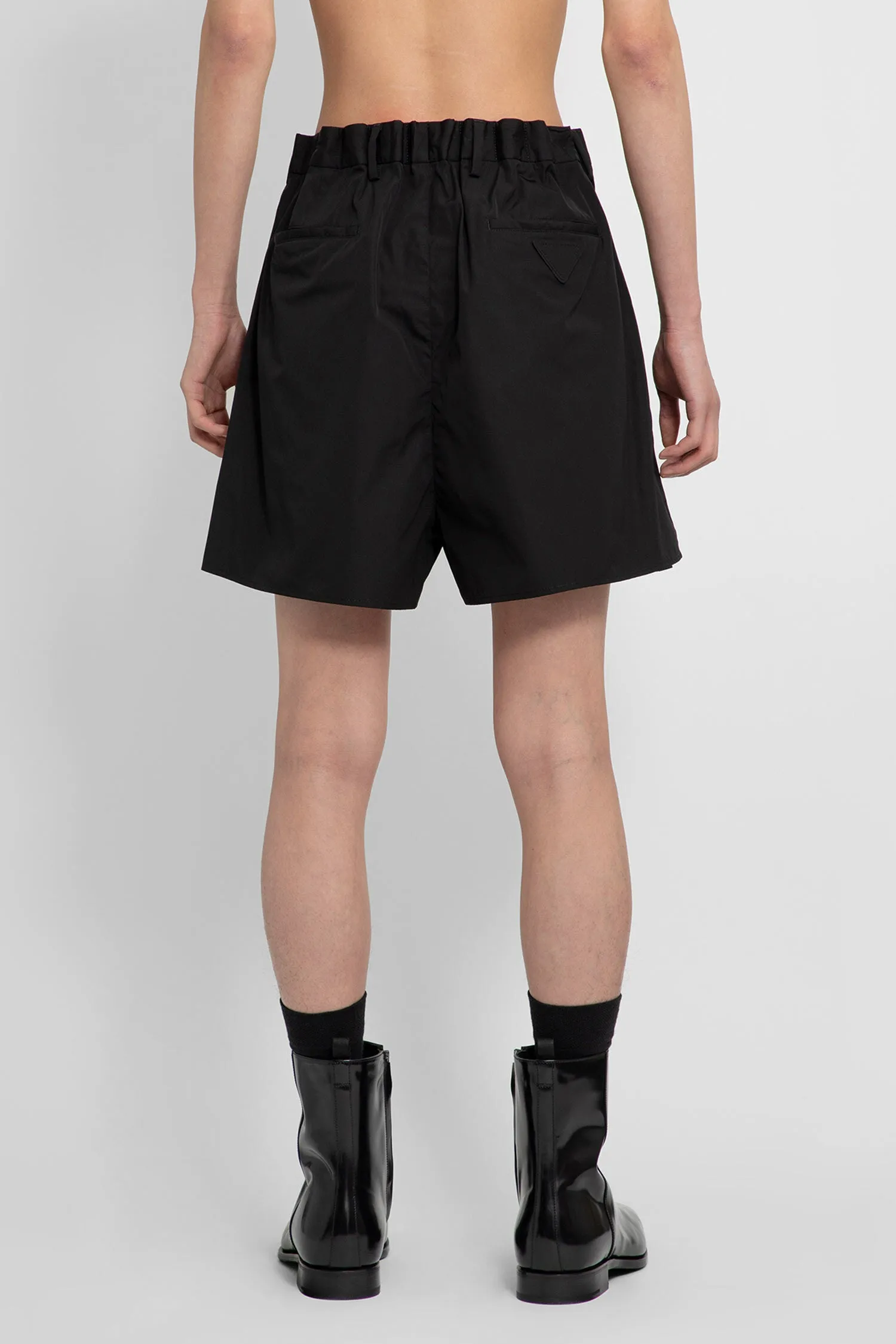 PRADA MAN BLACK SHORTS & SKIRTS