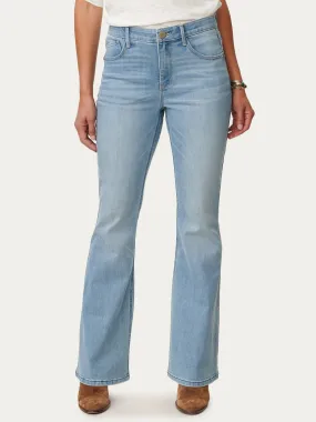 "Ab"solution® Light Blue High Rise Out There Flare Jeans