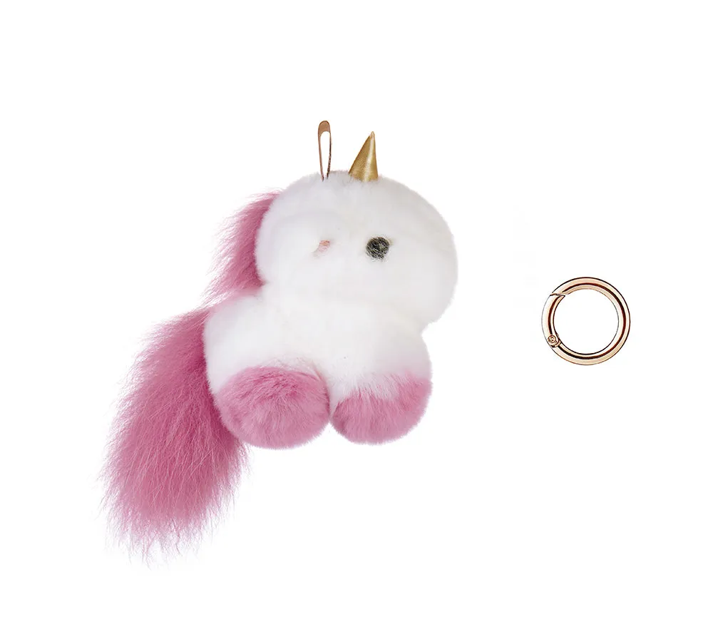 TARRAMARRA® Fluffy Unicorn Keyring