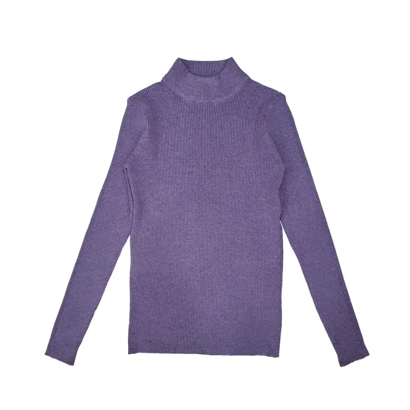 Turtleneck Long Sleeve Slim Sweater